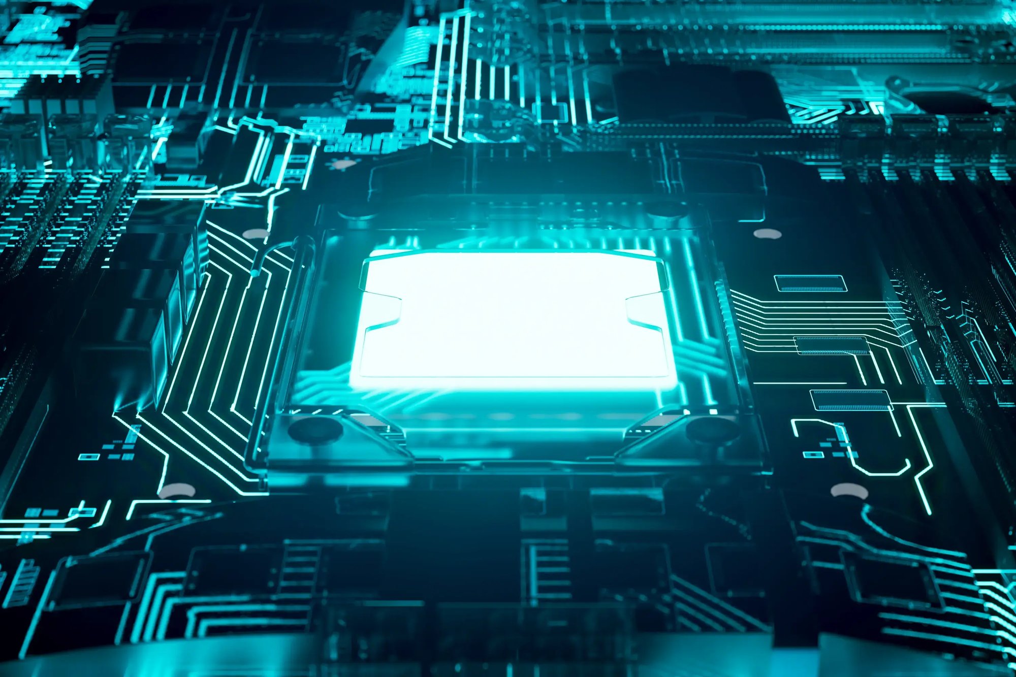 Next gen circuit board with bright chip