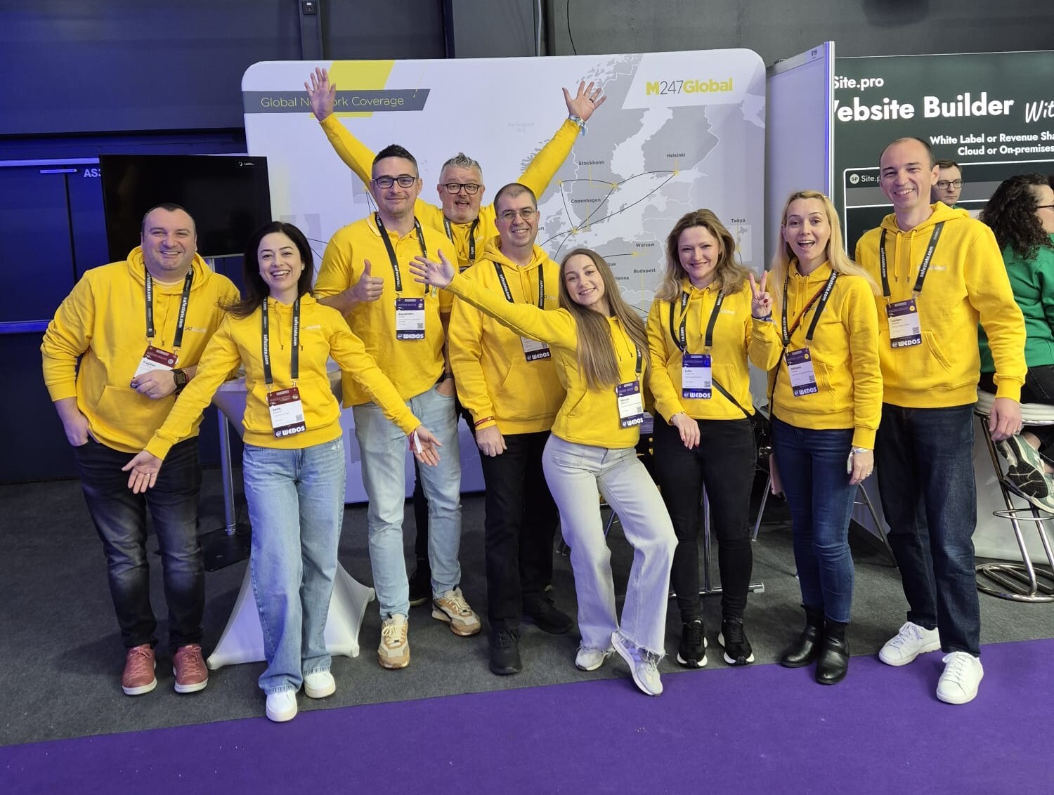 poza grup entuziasm editata