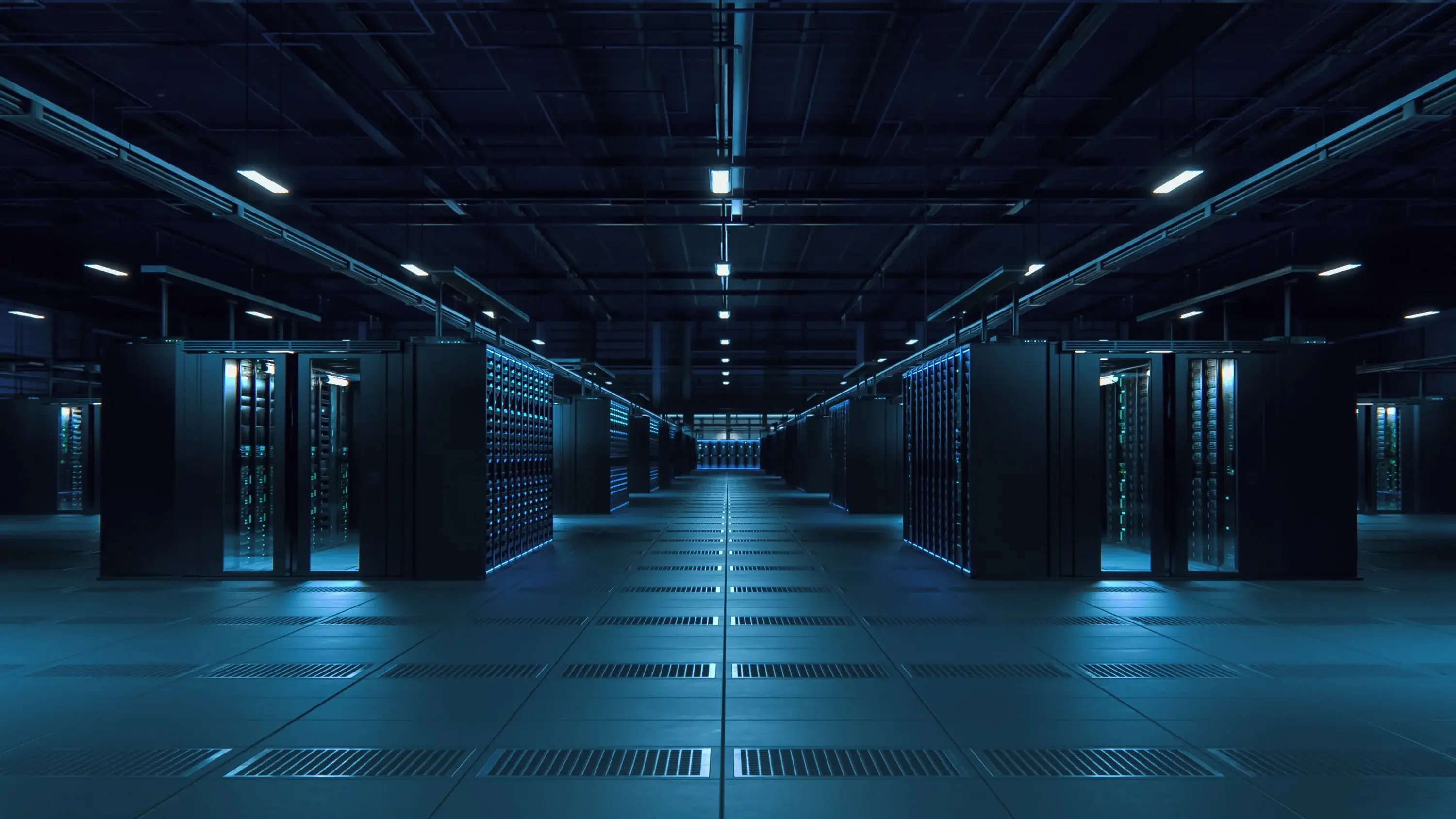 Modern Technology Center Server Racks for Big Data and Cloud Protection